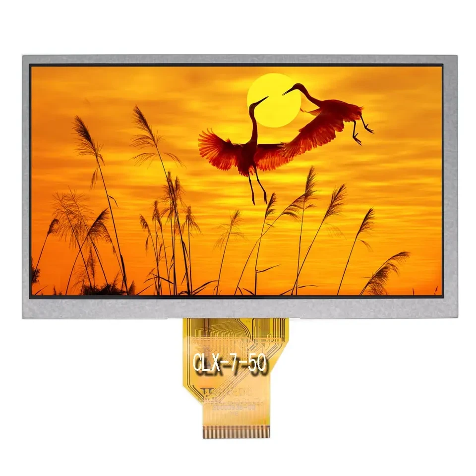 7 palcový TFT 800X480 LCD DISPLEJ MODUL OBRAZOVKY